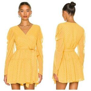 Lovers and Friends Morgan Mini Dress - Golden Yellow